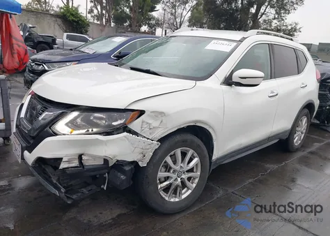 2017 Nissan Rogue Sv z USA, uszkodzony, nr VIN KNMAT2MT7HP591684
